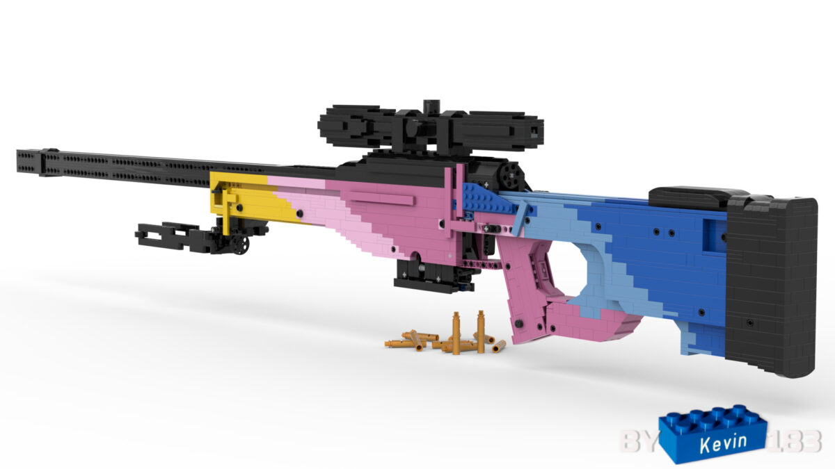 PRE-ORDER: Sniper Rifle AWP | FADE Style [BUILDING KIT]