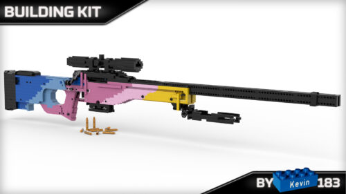PRE-ORDER: Sniper Rifle AWP | FADE Style [BUILDING KIT]